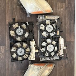 Radiator and Headlight 