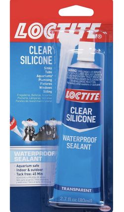 Clear Silicone (waterproof sealant)