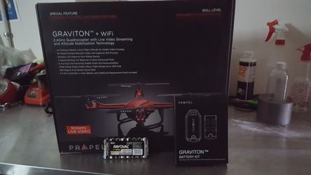 Propel graviton drone battery outlet