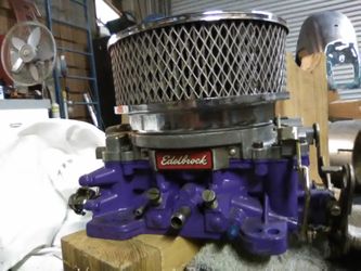 Edekbrock carb