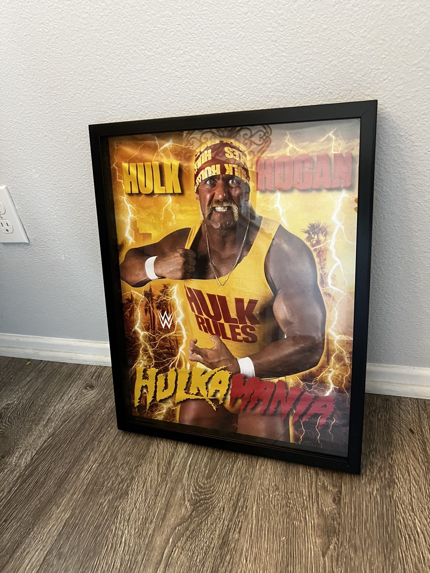 Hulk Hogan Wall Decor Frame