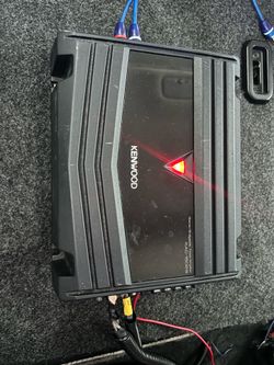 250 watts Kenwood 2ch amplifier excellent for two 6x9” or a subwoofer