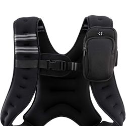 Black Weighted Vest
