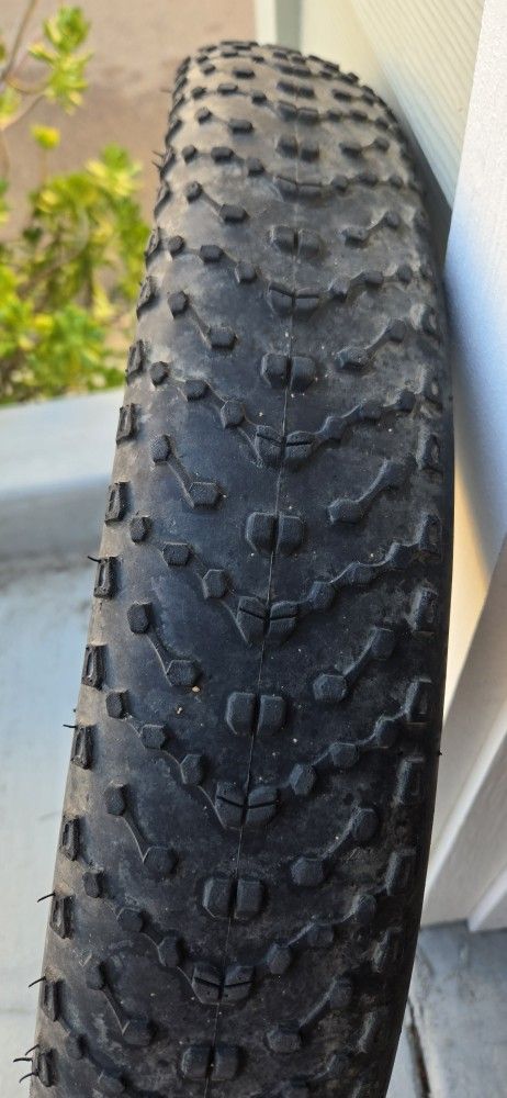 4 Inch Fat Tire. Used