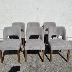 18” Dining Chairs Set Of 6