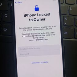 iPhone 13 Pro Locked iCloud 