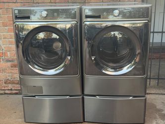 $799 jumbo extra large washer and dryer set