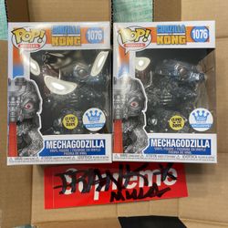 Mechagodzilla Glow Funko Shop Exclusive $90 For Both