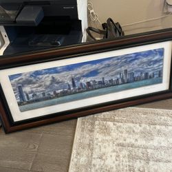 Beautiful Chicago Skyline Landscape 