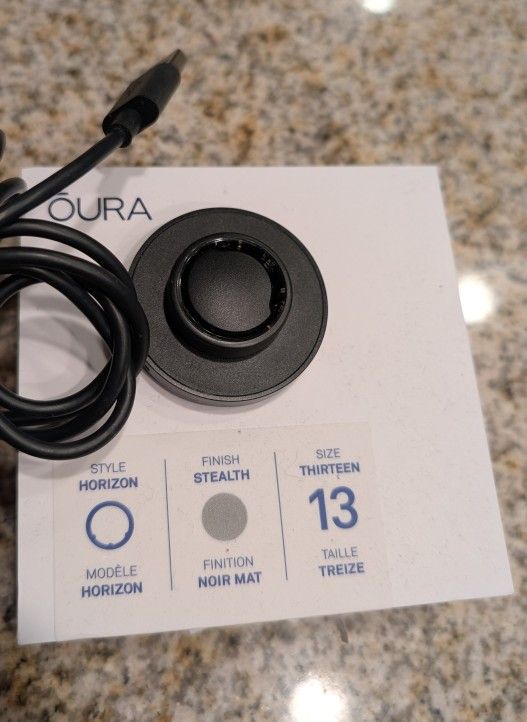 Oura Gen3 Smart ring Activity tracker Stealth