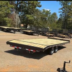 New 8.5x20 7k Deckover Trailer 