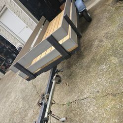 Tilting Utility trailer