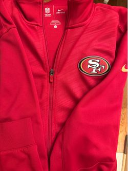 Men's Nike NFL San Francisco 49ers Dri-FIT Full-Zip Jacket - Size Large
