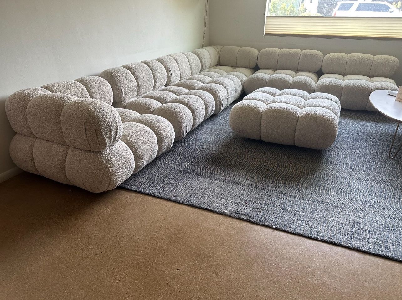 Super Comfy Sectional With Ottoman 