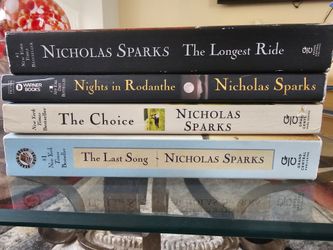 Nicholas Sparks Book lot