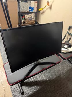 Samsung curved monitor