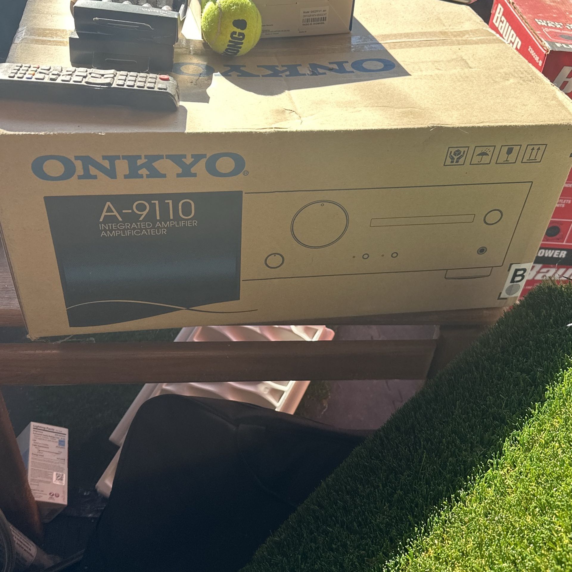 New Onkyo amplifier, unopened