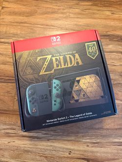 Nintendo Switch 2 The Legend of Zelda 40th Anniversary Edition Console