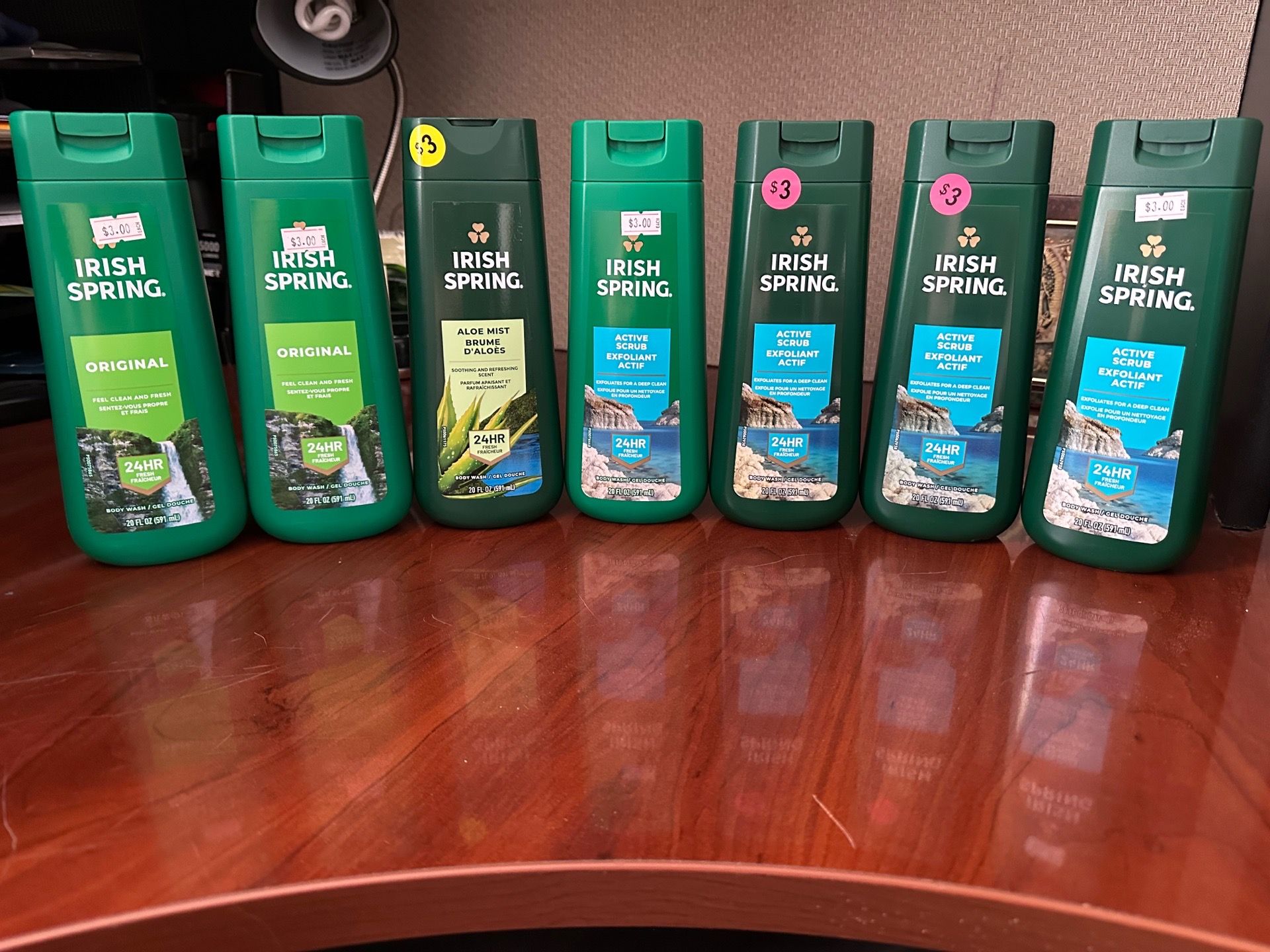 Irish spring bodywash