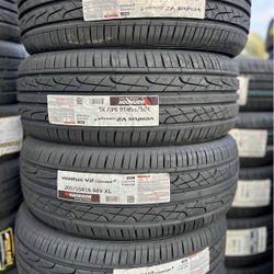 205/55/16 HANKOOK VENTUS V2  (4 TIRES NEW) INCLUDED INSTALLATION AND BALANCING 