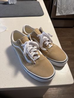 Vans Old Skool Low-Top Sneakers Khaki size 10