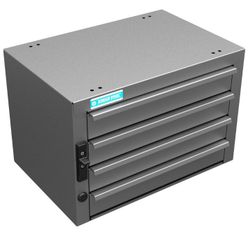 Adrian Steel 9 Locking Drawer Cabinet