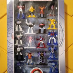 Transformers Nano Metalfix By Jada. 18 Mini Fig Set