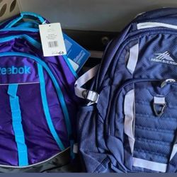 High Sierra And Reebok School BackpacksMany Different Colors