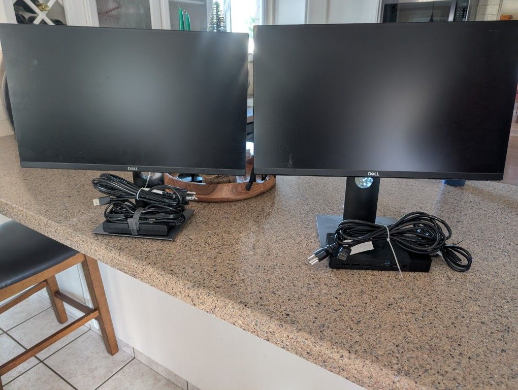 Dell Docking Station With 2 Monitors 