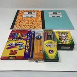 School Supply Bundle for Elementary, Middle to High School Students