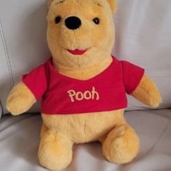  Mattel 1994 Winnie The Pooh Plush Talking Bear, Battery Operated 15" Tall