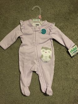 Baby girl PJs / Sleeper (0-3mo)