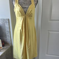 Women’s Yellow Dress, Size 8 by Calvin Klein