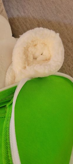 New White Sherpa Blanket