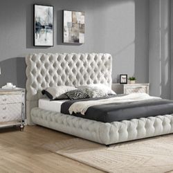 3-Pc King Bedroom Set With Two Nightstands