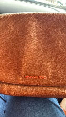 Michael Kors Tan Leather Crossbody Bag