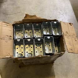 49 conduit KO box, 2-1/8” deep - drawn