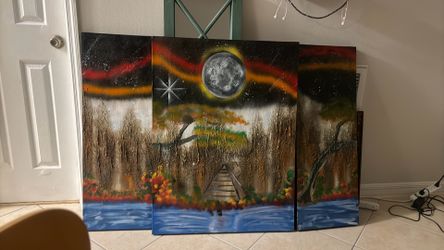 Kirklands three piece art