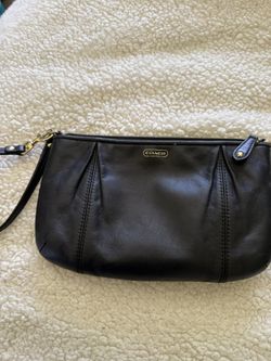 Leather Wristlet 