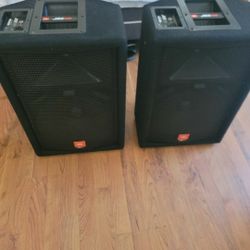 2  JBL Monitors Speakers 