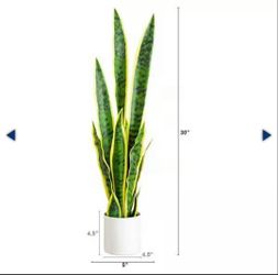 30" faux plant