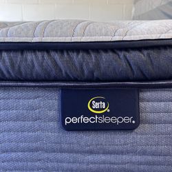 King Size Mattress Serta Perfect Sleeper Pillow Top 14” Inches New From Factory Wrapped in Plastic Same Day Delivery 