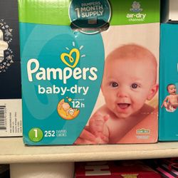 Pampers 1 Month Diapers