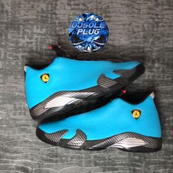 Jordan 14 “reverse Ferrari” (custom) Size 10.5 for Sale in Union City, CA -  OfferUp