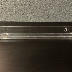 Clear Acrylic Shelves