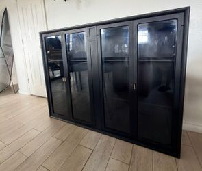 Black Console Cabinet
