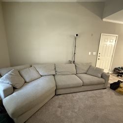 Room & Board Metro Sofa with Left-Angled Chaise