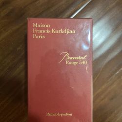 Maison Francis Kurkdjian Paris Baccarat Rouge 540