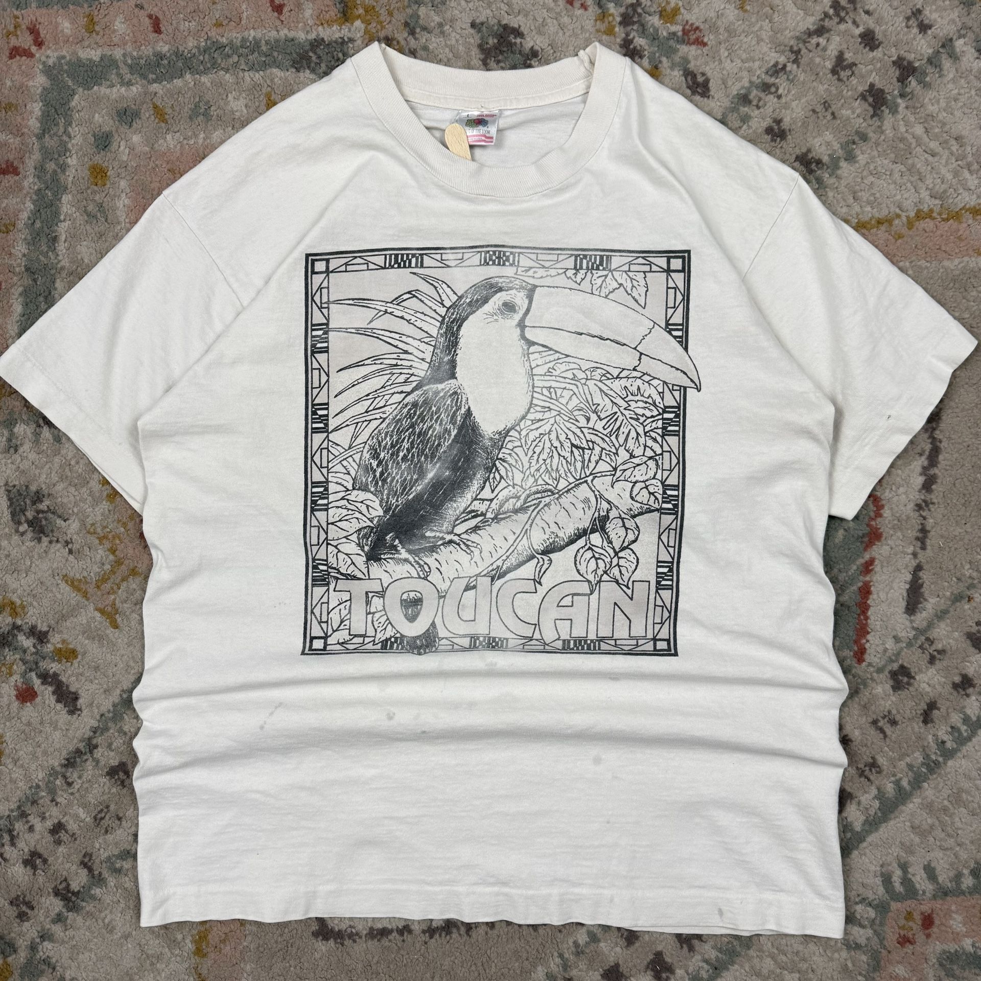 Vintage 90s Nature Toucan T Shirt
