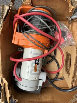 WARN Works 1700 12V DC Powered Winch — 1700-Lb